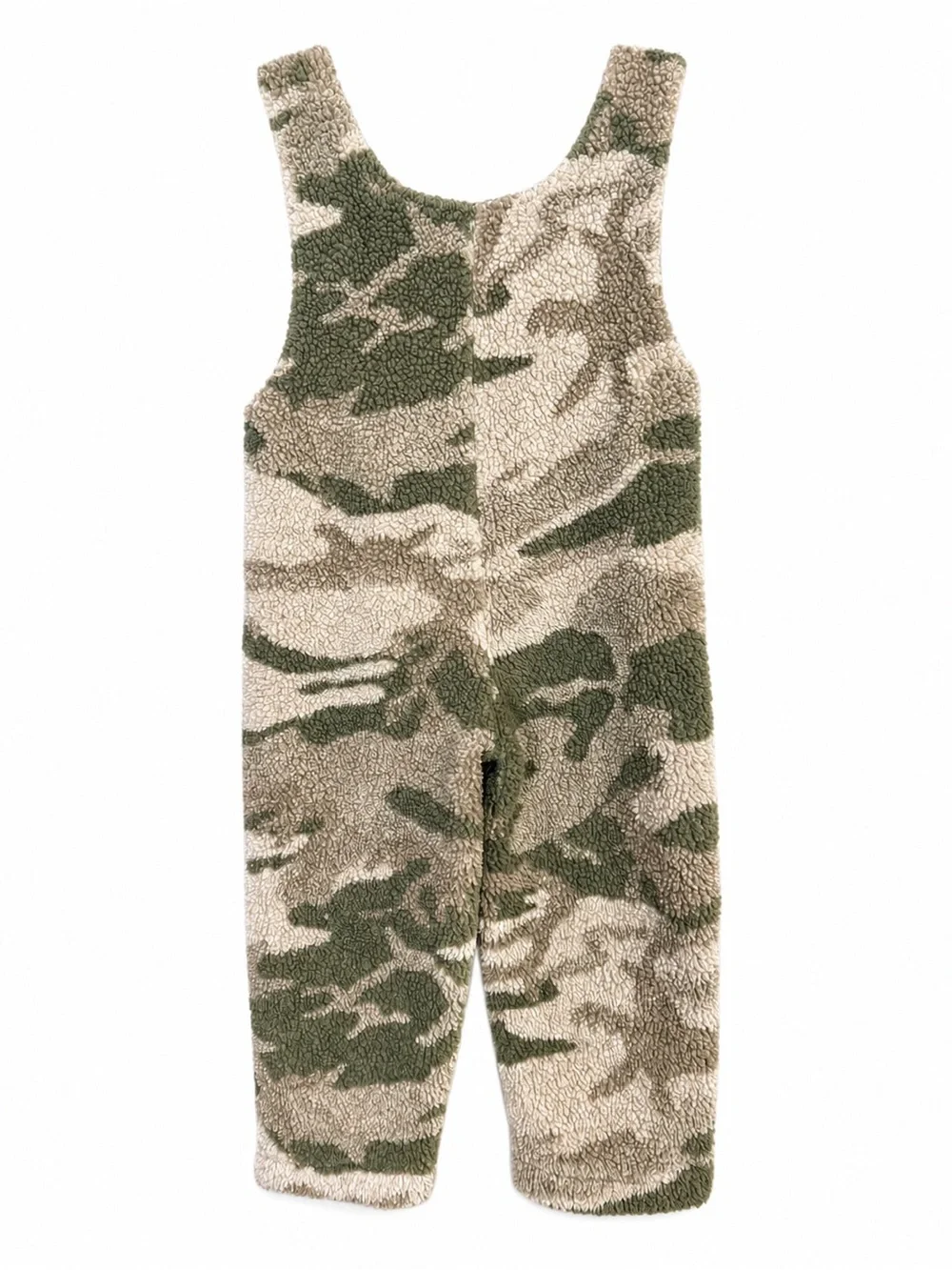 Cabela’s Toddler 4T Sherpa Fleece Camo Overalls Cozy Hunting Romper